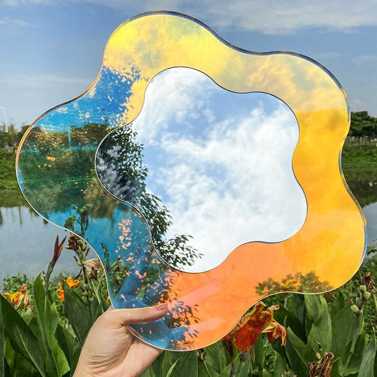 Acrylic Flower Mirror |