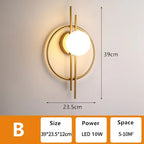 Light Luxury Modern Wall Lamp for Living Room and Bedroom