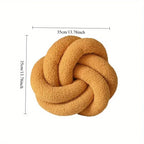 Nordic Cotton Boucle Knot Pillow | Vinantica