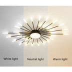 LED Nordic Fireworks Ceiling Chandelier - Modern Indoor Lighting Fixture