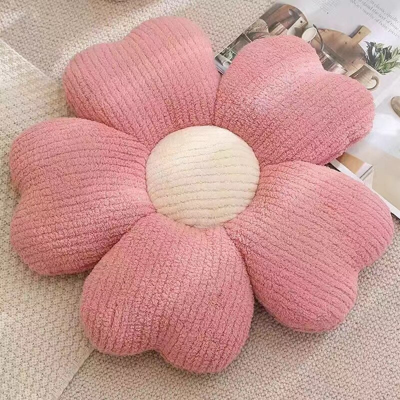 Soft Clover Flower Decorative Pillow