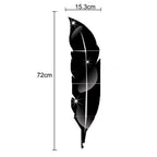 Vinantica | 3D Feather Art Mirror Wall Sticker
