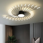 LED Nordic Fireworks Ceiling Chandelier - Modern Indoor Lighting Fixture