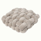 Chunky Woven Knot Cushion | Vinantica
