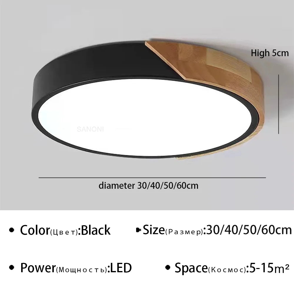 Modern LED Ceiling Light Macaron Chandelier