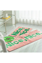 minimalist area rug