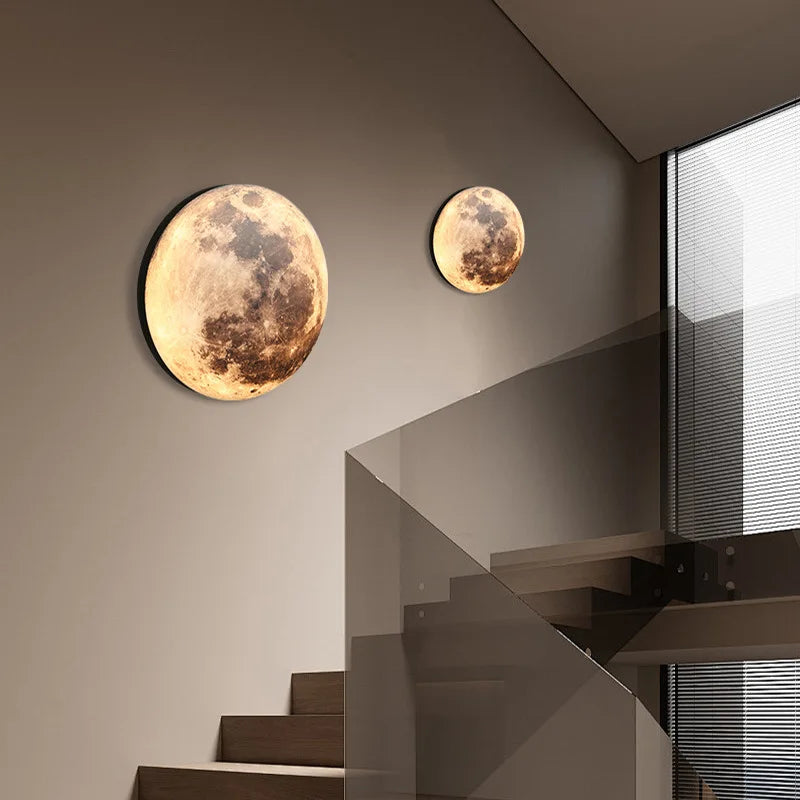 Moon Surface Artistic Modern Ceiling Lamp