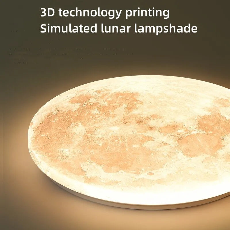 Moon Surface Artistic Modern Ceiling Lamp