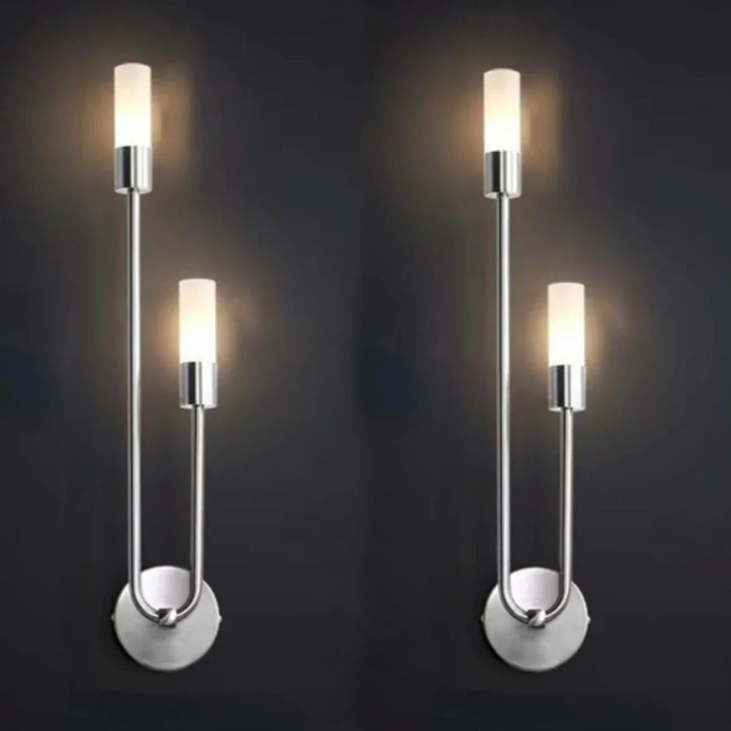 Modern Gold LED Wall Light – Nordic Sconce for Living Room, Bedroom, Kitchen, and Hallway Décor