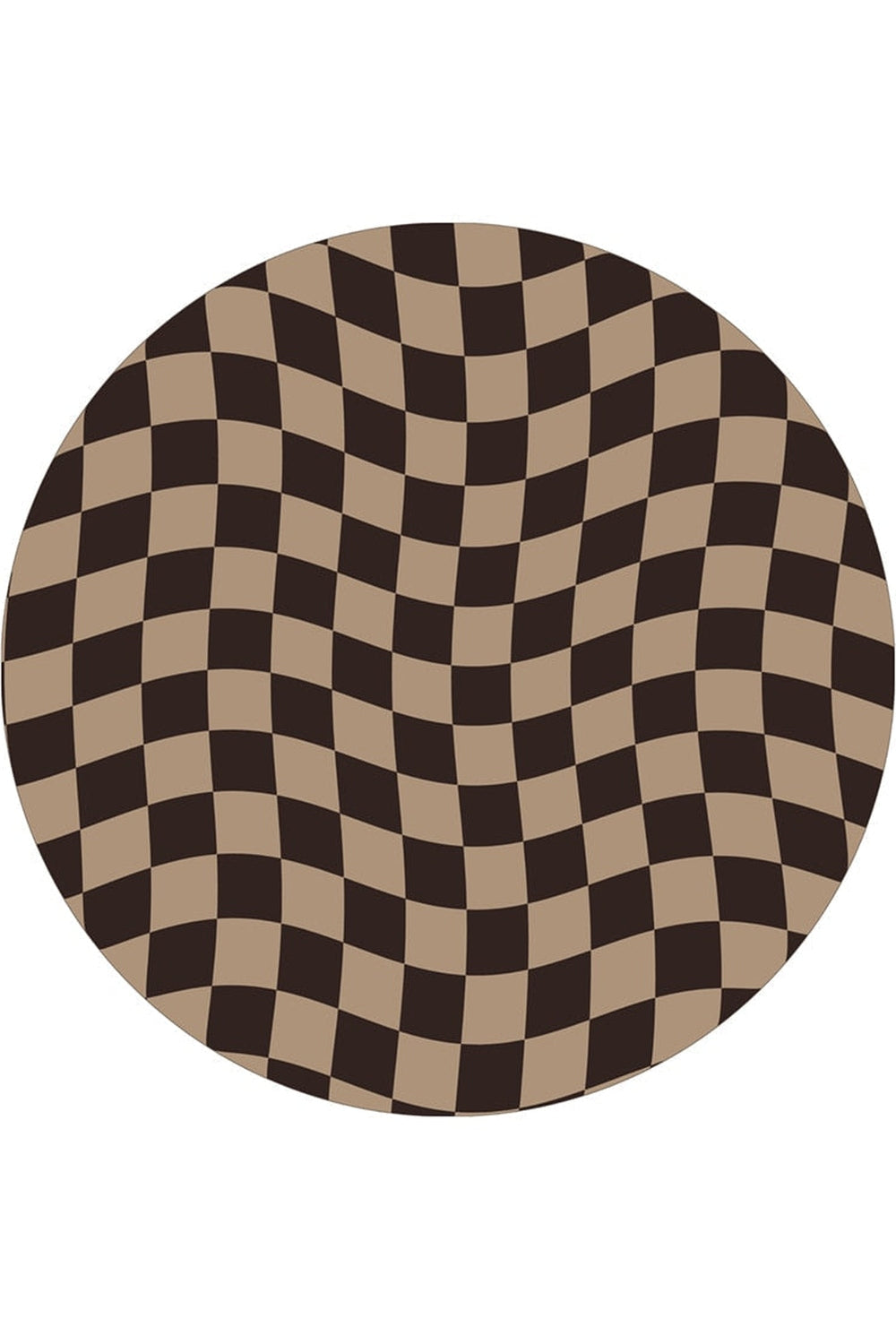 Bedroom round rug