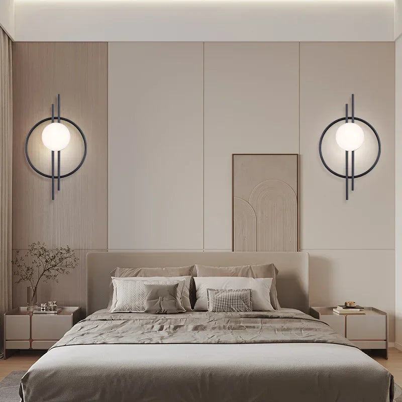 Modern LED Wall Sconce – Up & Down Lighting Fixture for Living Room, Bedroom, and Home Decor