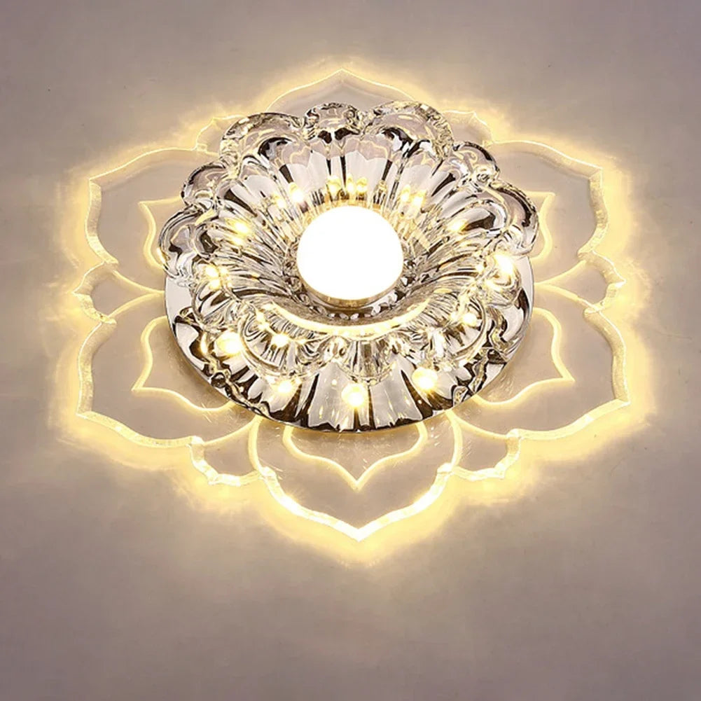 Modern LED Ceiling Light Crystal Ceiling Lamp - Bedroom Chandelier Indoor Lighting for Living Room Home Decoration LED Chandelier