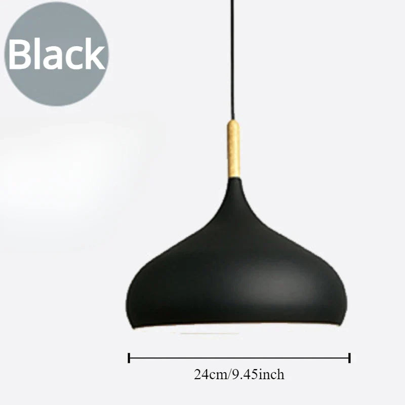 Modern Macaron Pendant Lamp – Colorful LED Chandelier for Bedroom, Restaurant, Office & Living Room – Adjustable Aluminum Hanging Light