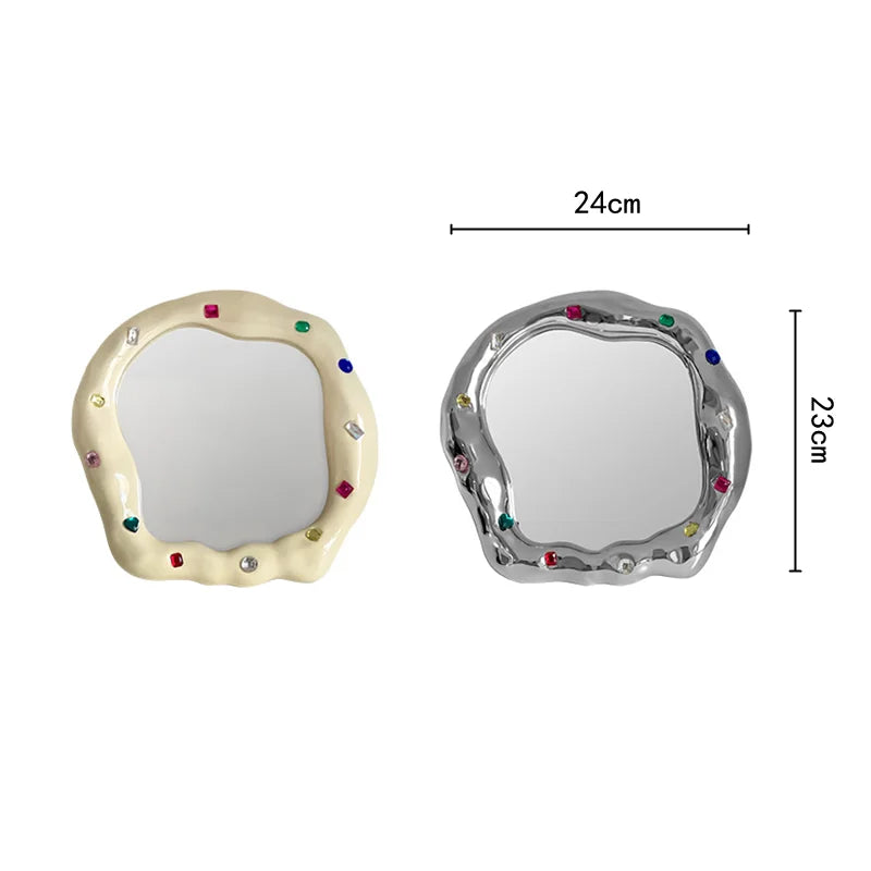 Rainbow Stone Mirror |