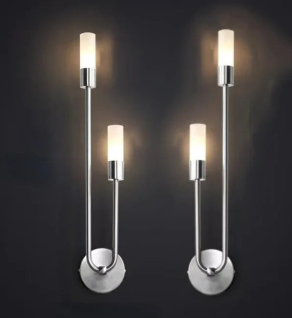 Modern Gold LED Wall Light – Nordic Sconce for Living Room, Bedroom, Kitchen, and Hallway Décor