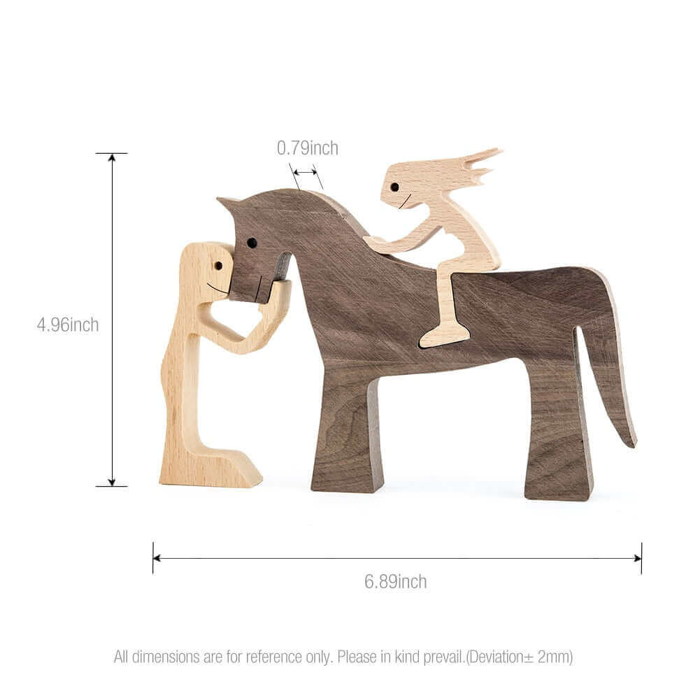 Danish Wooden Animal Ornaments