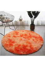 Fluffy Round Rug