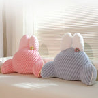 Rabbit Throw Pillow – Cute Bunny Shaped Cushion | Vinantica
