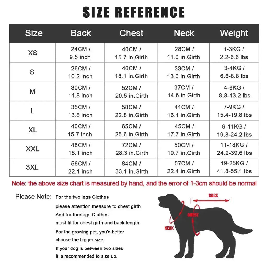 Dog Winter Jacket | Lined and Windproof