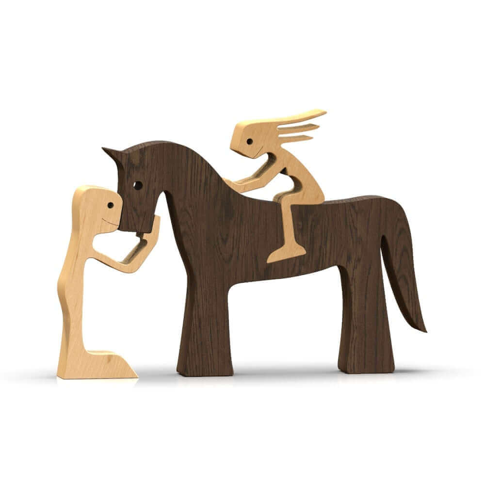 Danish Wooden Animal Ornaments