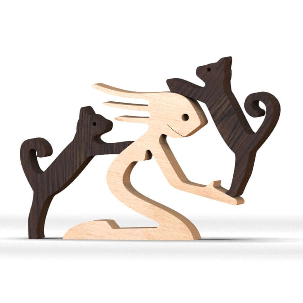 Danish Wooden Animal Ornaments