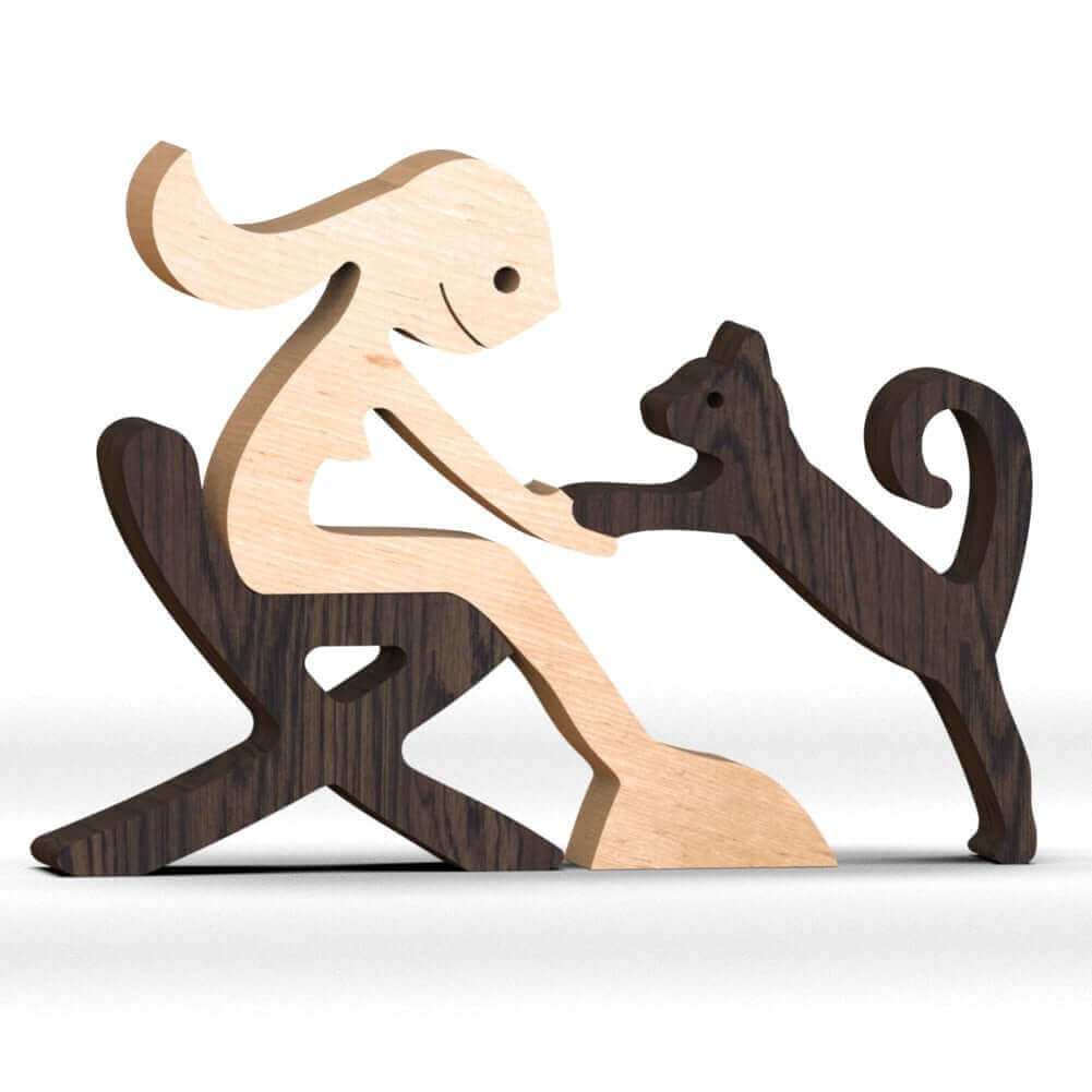 Danish Wooden Animal Ornaments