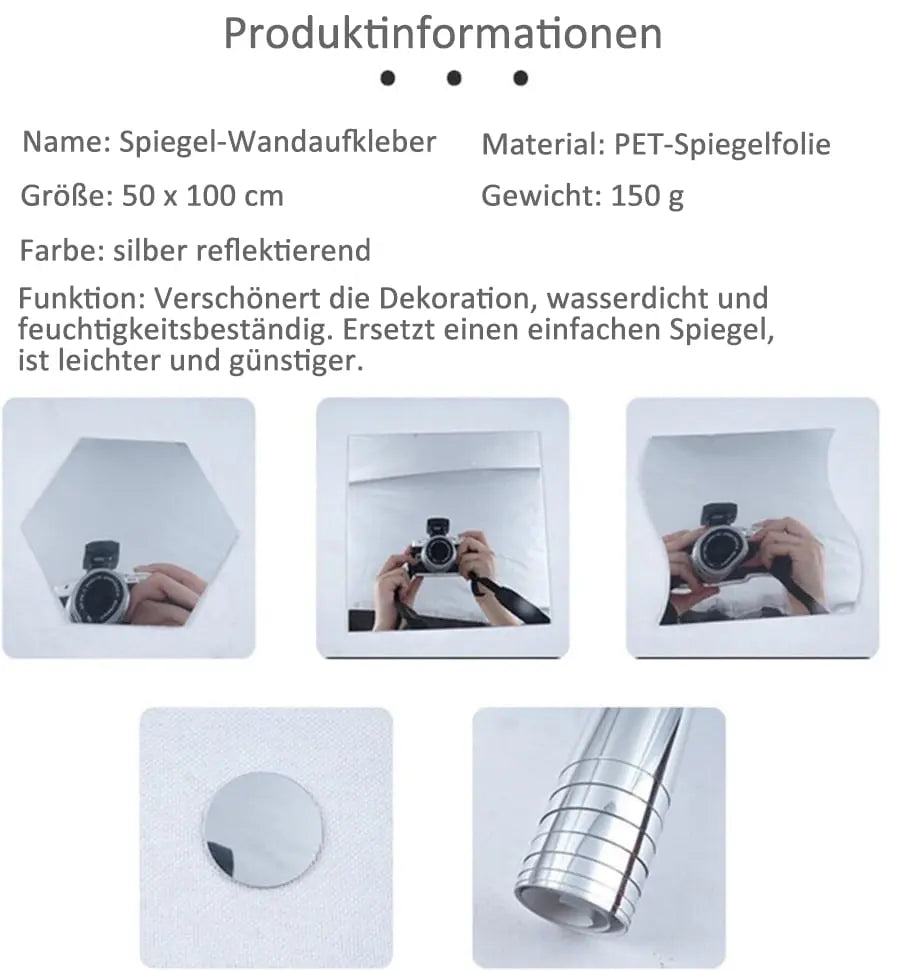 Ultra-Flexible Shatterproof Mirror