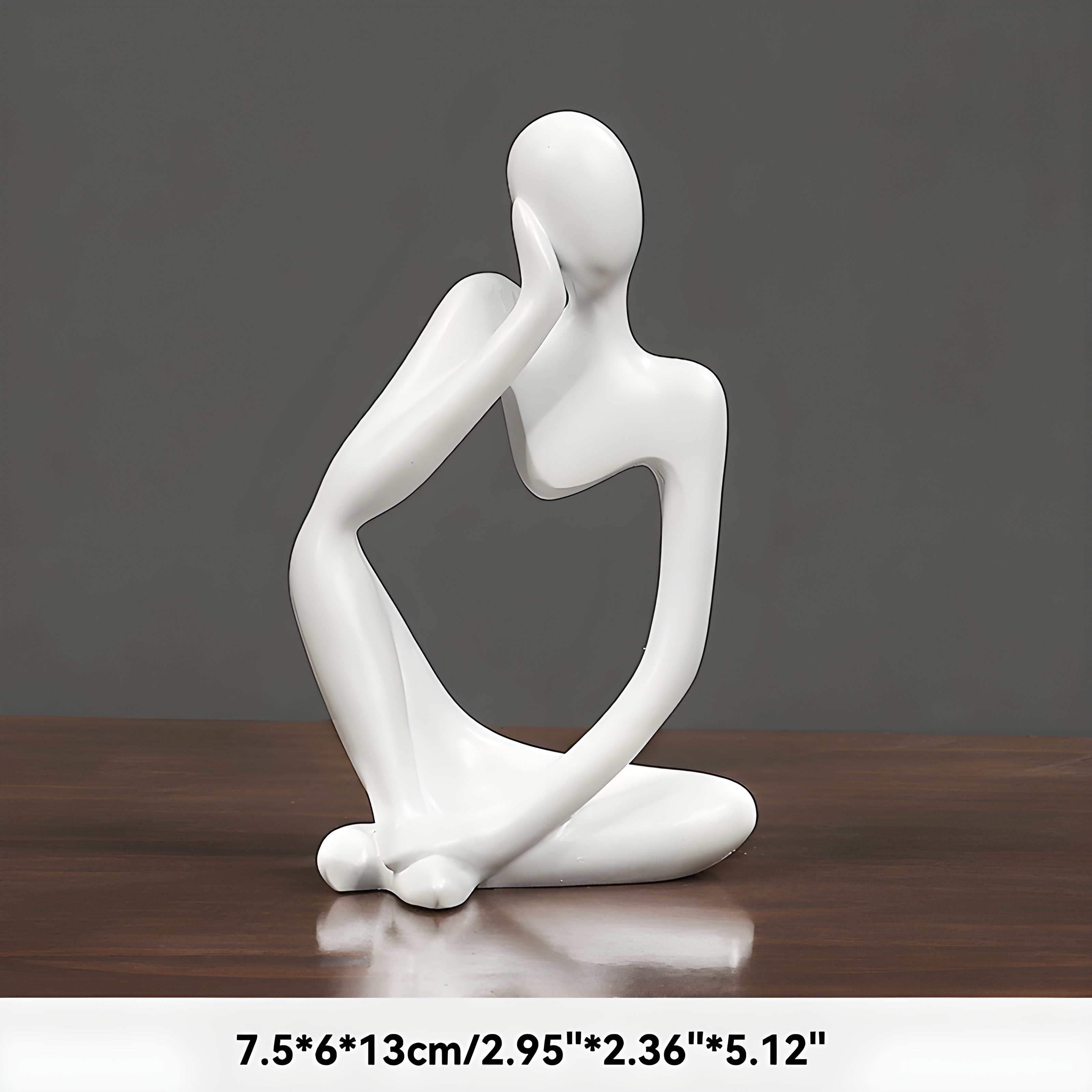 Abstract Thinker Sculpture Home Decor