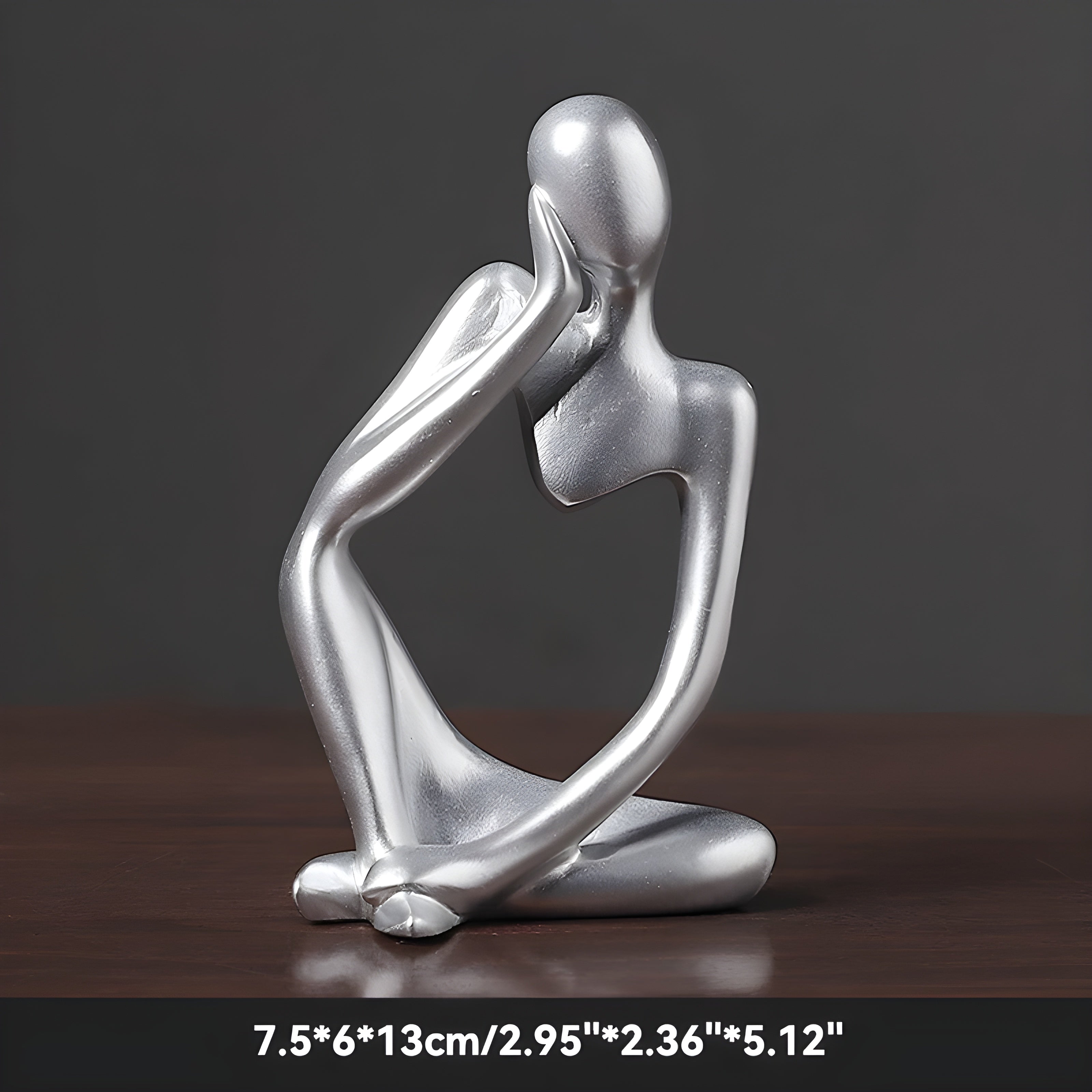 Abstract Thinker Sculpture Home Decor