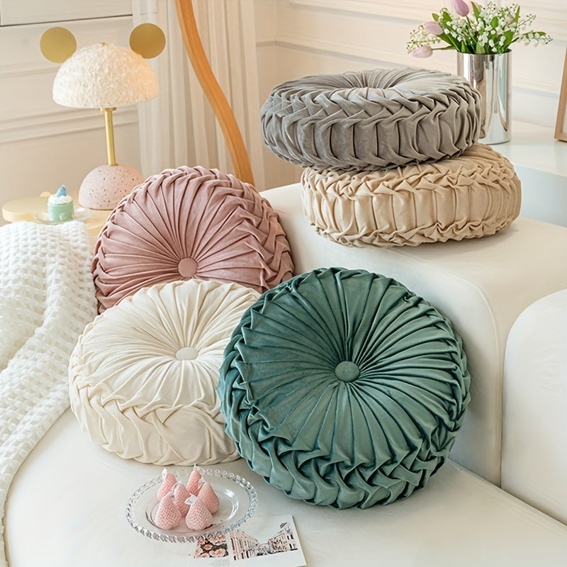 Pumpkin Cushion - Luxurious Plush Cushion for Comfort