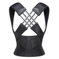 Posture correction belt | Instant back & shoulder support | Black