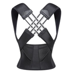 Posture correction belt | Instant back & shoulder support | Black
