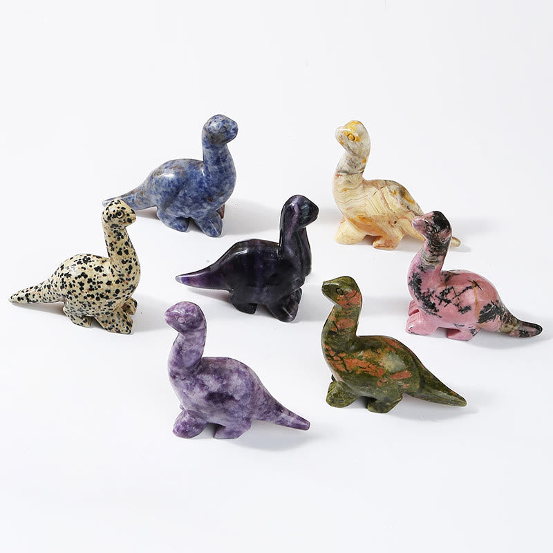 2.5 Inch Crystal Dinosaur Home Decoration Gemstone Decor