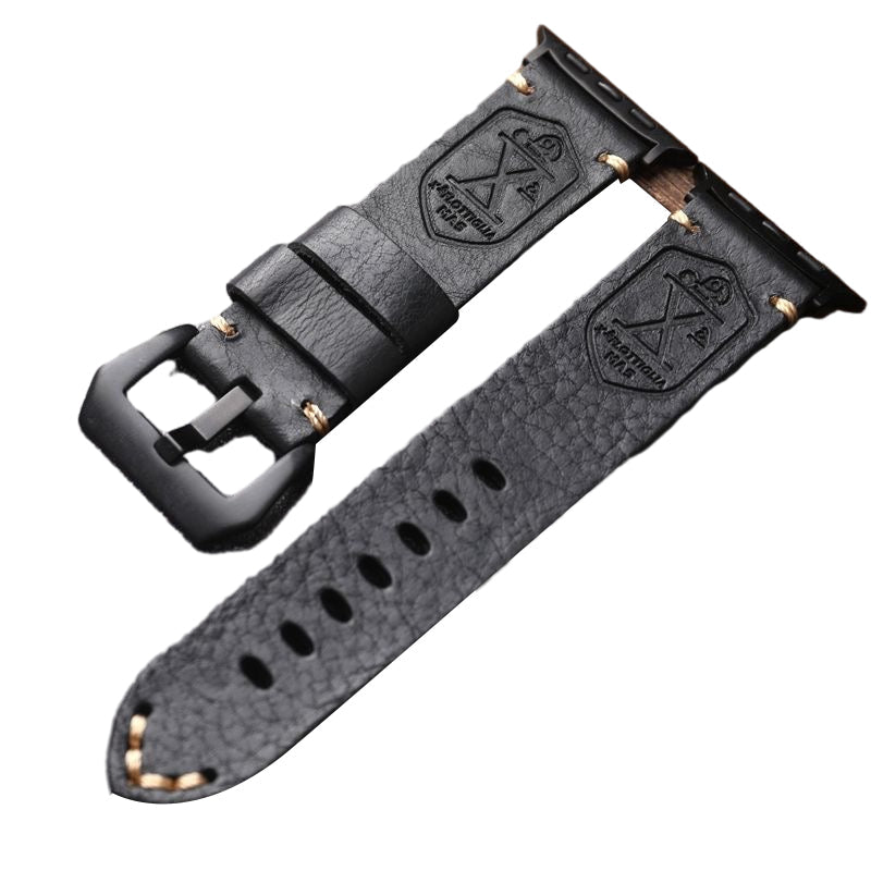 Handcrafted Vintage Leather Apple Watch Band