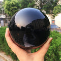 Obsidian Crystal Ball Decoration