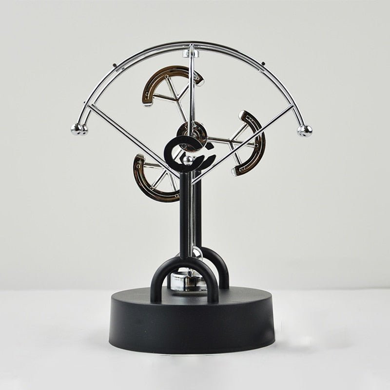 Ball Rotating Perpetual Motion Pendulum Interactive Ornament