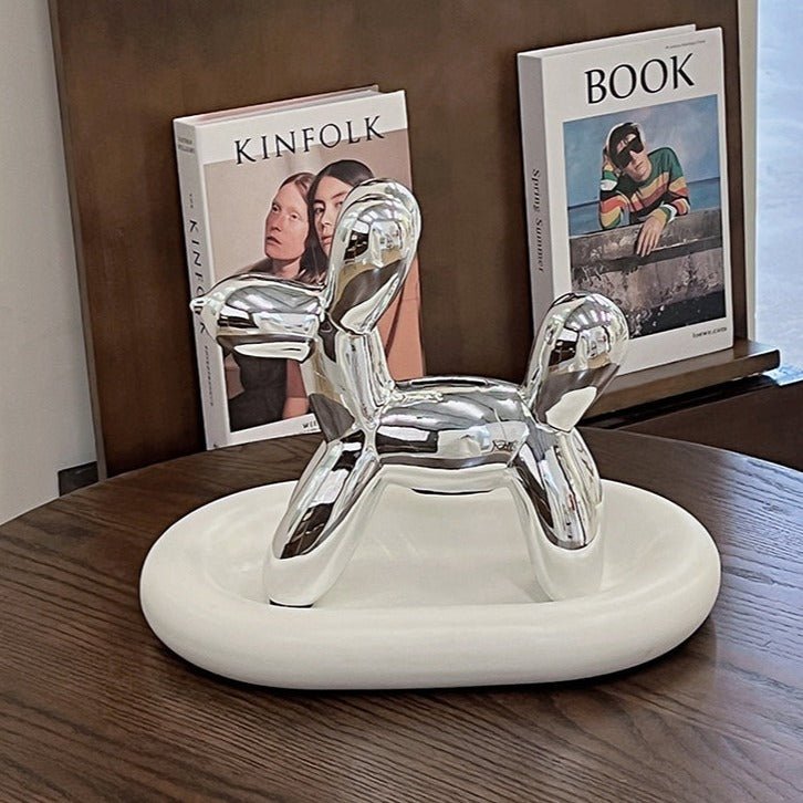 Balloon dog piggy bank