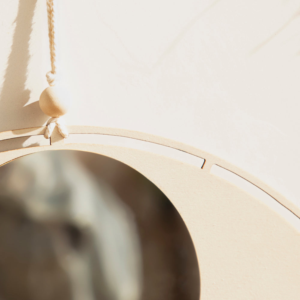 Vinantica | Boho Macrame Eye Mirror Wall Decor