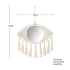 Vinantica | Boho Macrame Eye Mirror Wall Decor