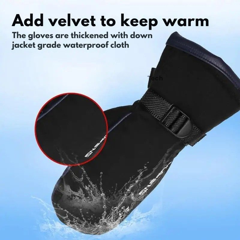 Electric Heated Gloves | Double-sided, 10,000 mAh USB rechargeable | Waterproof Skiing & Motorcycling