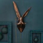 Unique animal head wall decoration for home