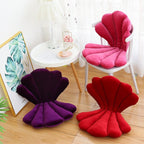 Chic Velvet Shell Cushion - Luxurious and Stylish Cushion for Living Room, Bedroom