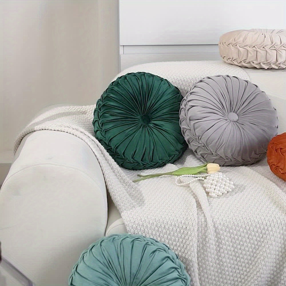 Pumpkin Cushion - Luxurious Plush Cushion for Comfort