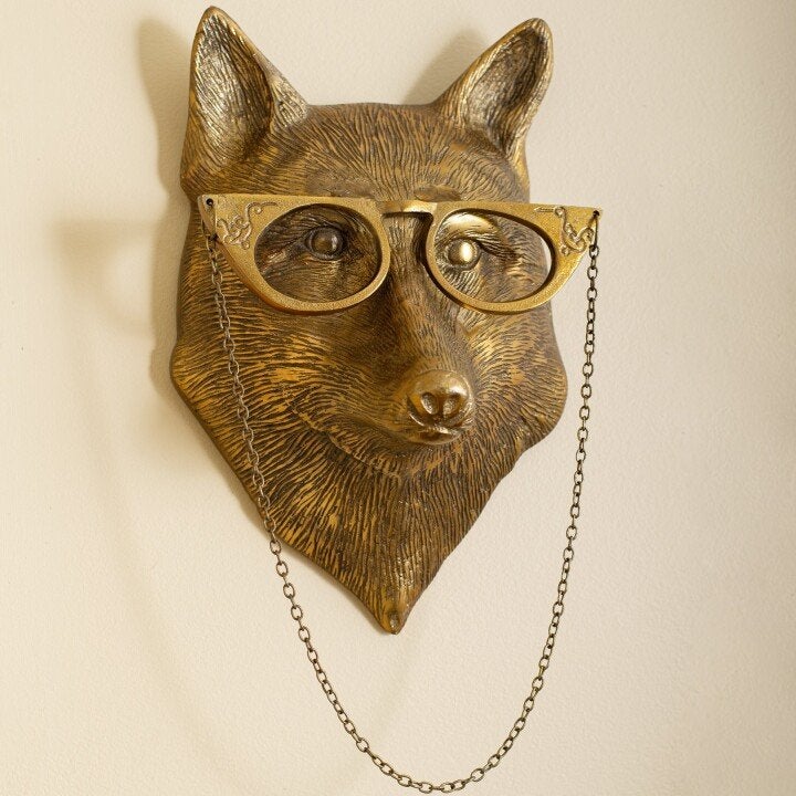 Unique animal head wall decoration for home