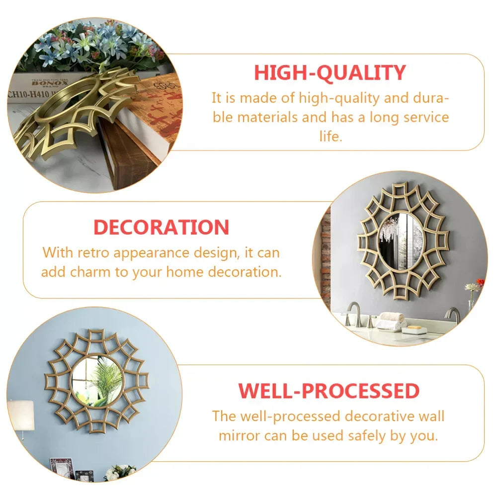 Vinantica | Luxury Irregular Mirror Wall Hanging for Modern Decor