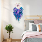 Crystal Tree of Life Feather Glow Dreamcatcher
