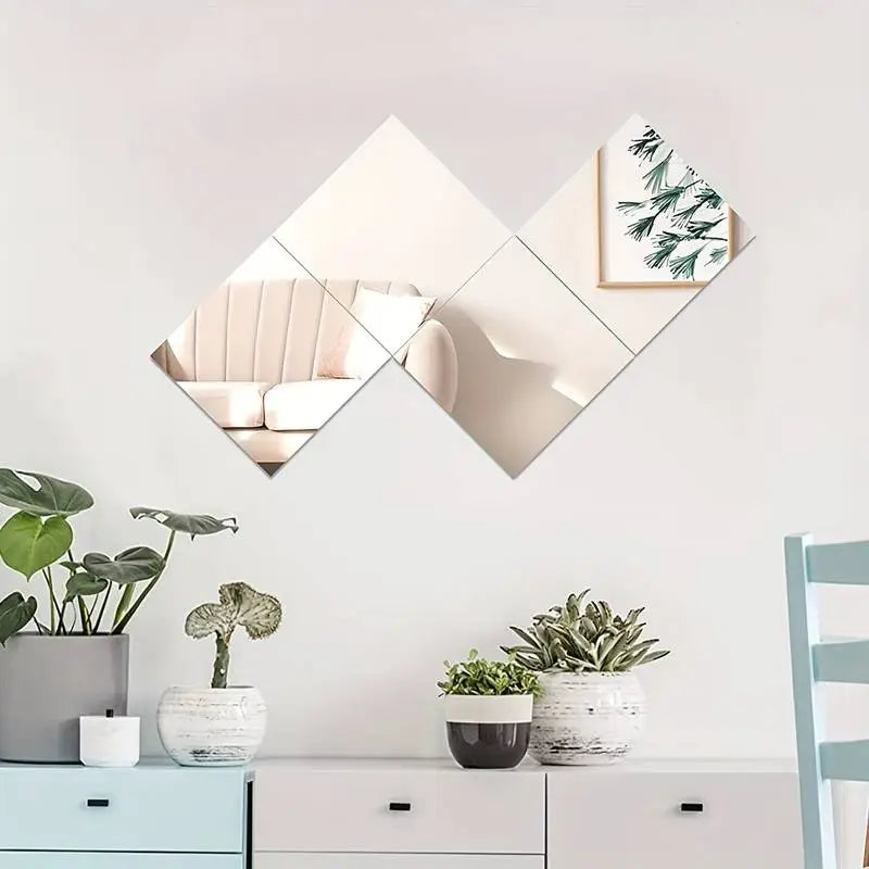 Vinantica | 3D Mirror Wall Stickers - Modern Decoration