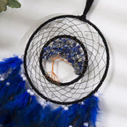 Crystal Tree of Life Feather Glow Dreamcatcher