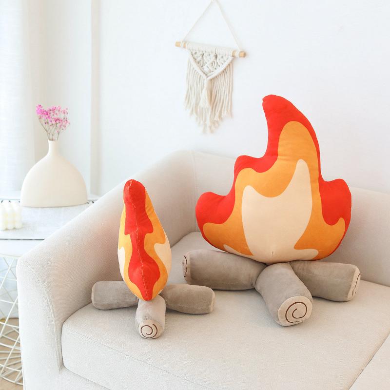 Fire Plush Decorative Pillow
