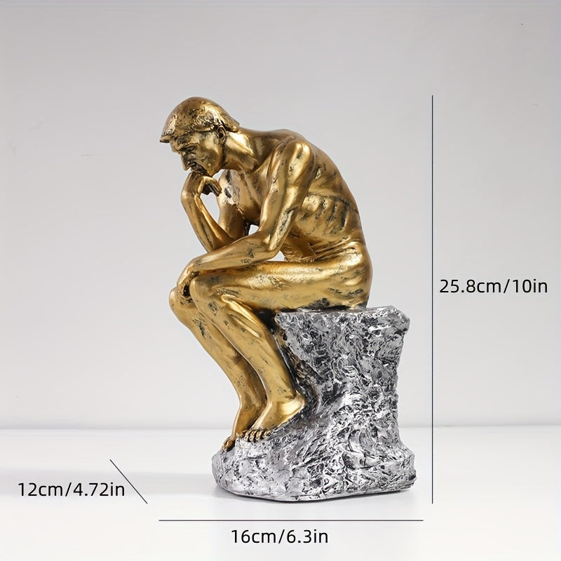 Creative Character Sculpture, Thinker Decoration